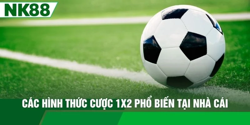 Các hình thức cược 1X2 phổ biến tại nhà cái