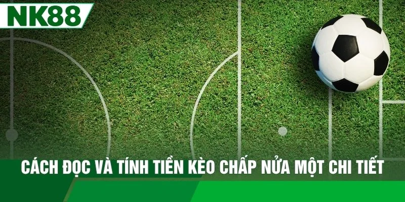 Cách đọc và tính tiền kèo chấp nửa một chi tiết