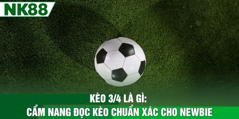 Kèo 3/4 Là Gì - Cẩm Nang Đọc Kèo Chuẩn Xác Cho Newbie